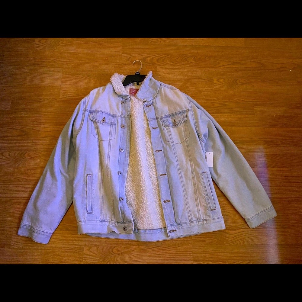 Vintage Style Denim Jacket Brooklyn Cloth Mens XL